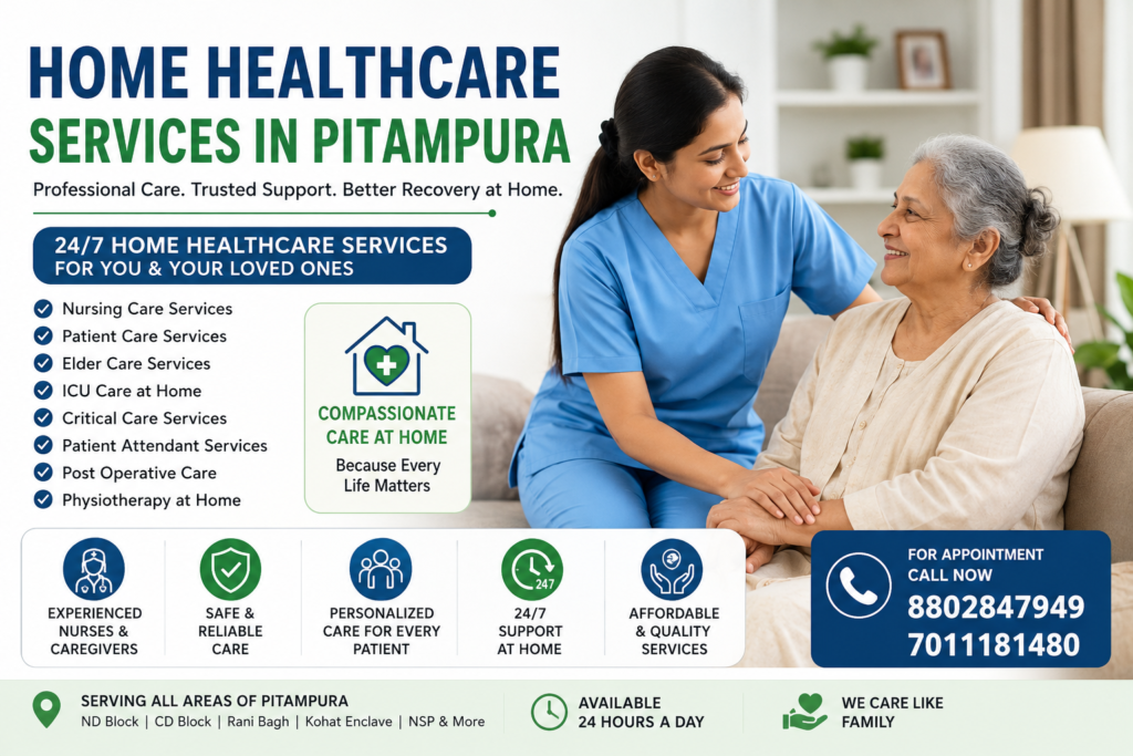 Home Healthcare Services in Pitampura by Delhi Home Healthcare Services