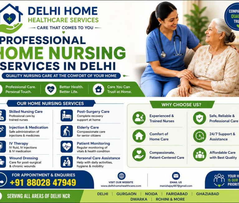 Cost of Home Nursing Services in Delhi