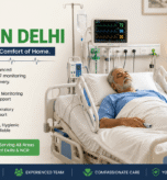 ICU setup at home in Delhi