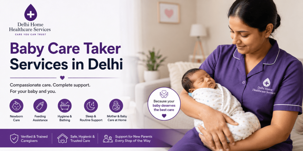 baby care taker services in Delhi 1